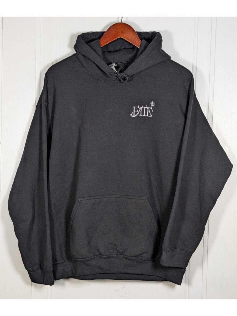 ENHYPEN Hoodie World Tour FATE K-Pop Pullover Sweatshirt Black Size Large Adult